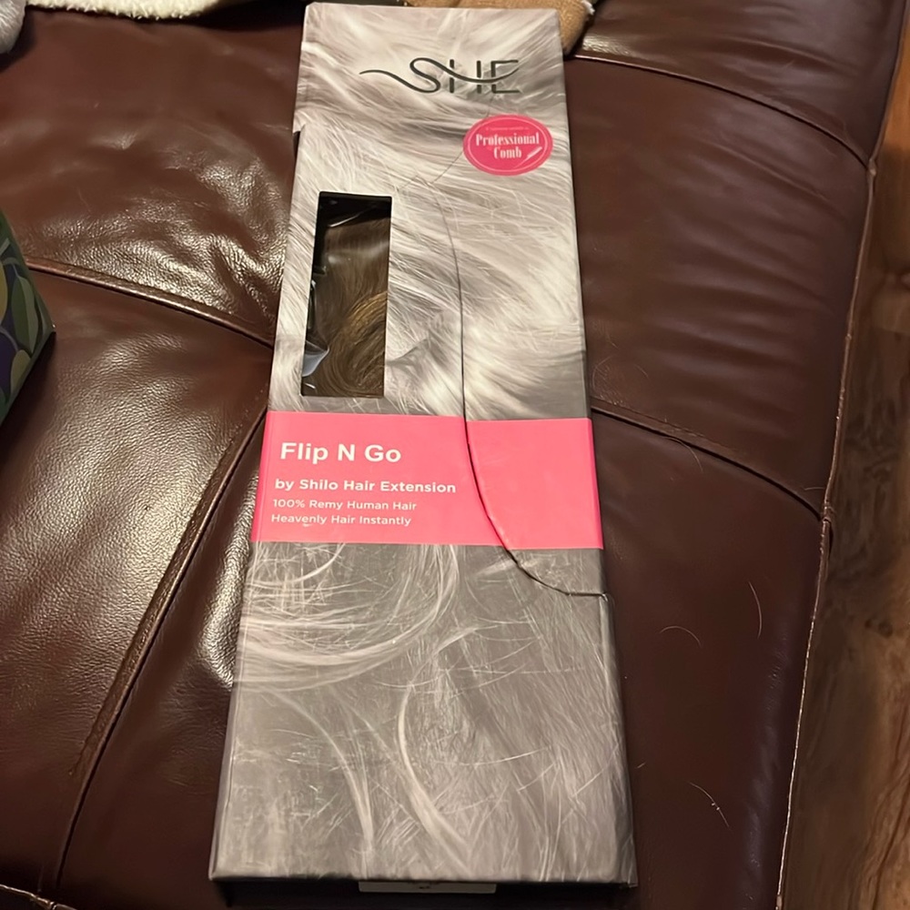 SHE Flip N Go 16-18 inch 100% Remy human hair